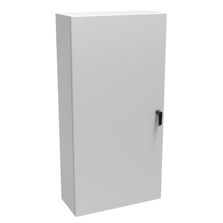 Hammond 3 Point Latch with Handle Electrical Enclosures, 48 in H, 10 in D, 24 in W EN4SD482410LG